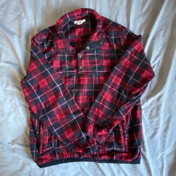 O’Neill Crewneck Plaid Sweater - Picture 1 of 4